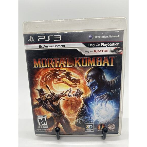 Mortal Kombat PS3 (Sony PlayStation 3, 2011) - Tested - Picture 1 of 9